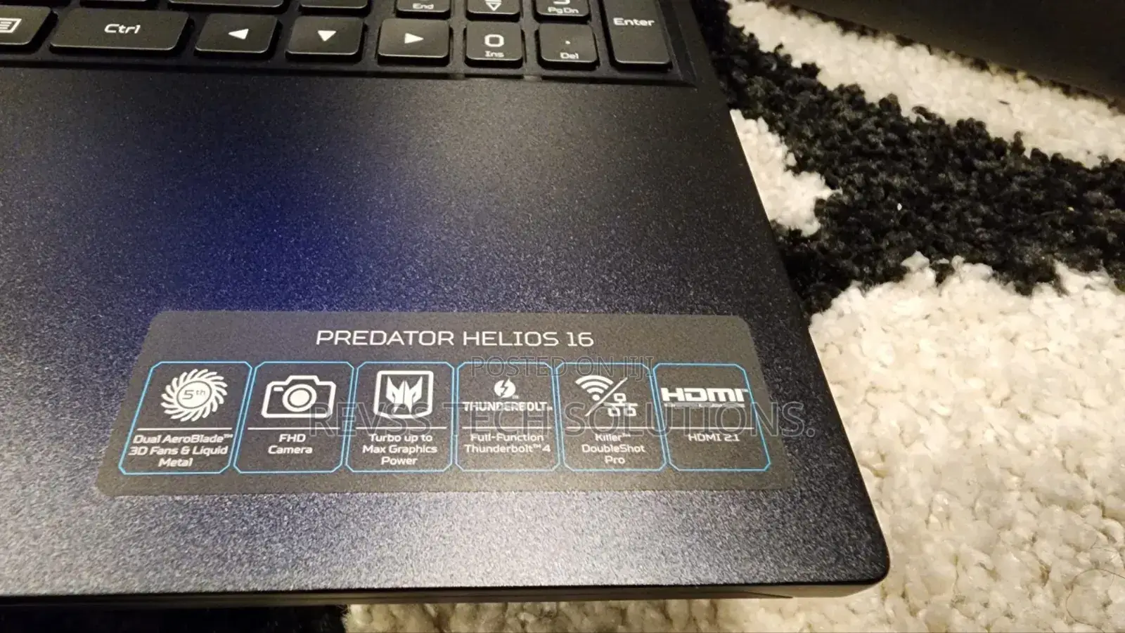 Laptop Acer Predator Helios 16 24GB Intel Core i7 SSD 1T