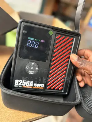 Jump Start Tyre Pump Portable Machine