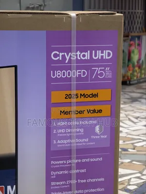 Samsung U8000f 75 Inches Tv