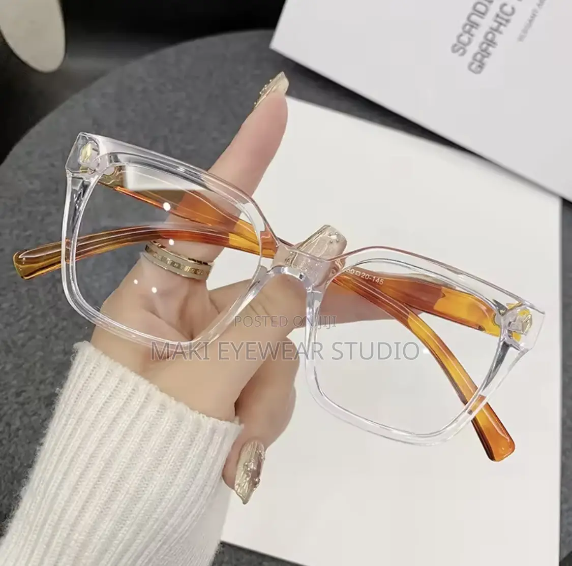 Square Frame Computer Glasses