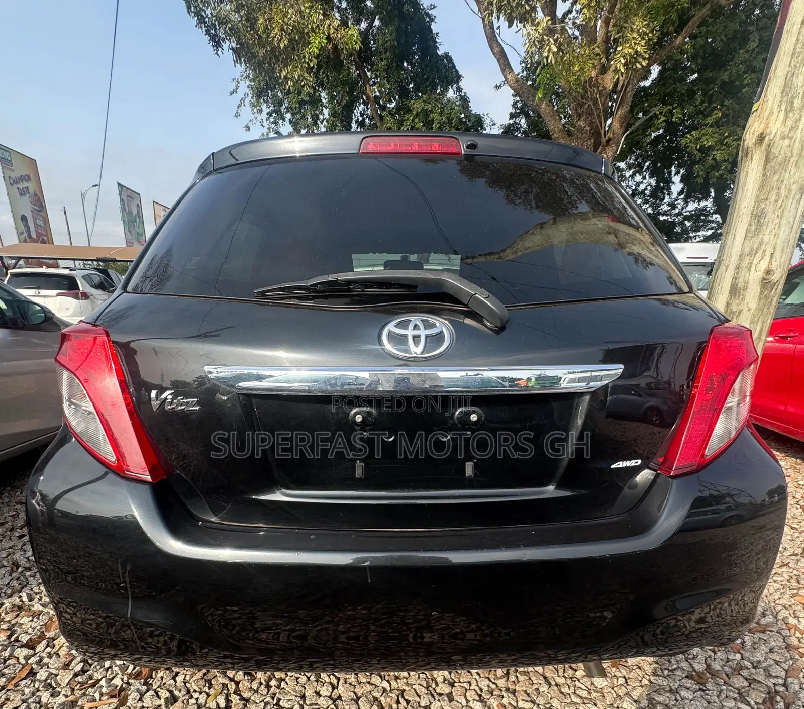 Toyota Vitz 2012 Black