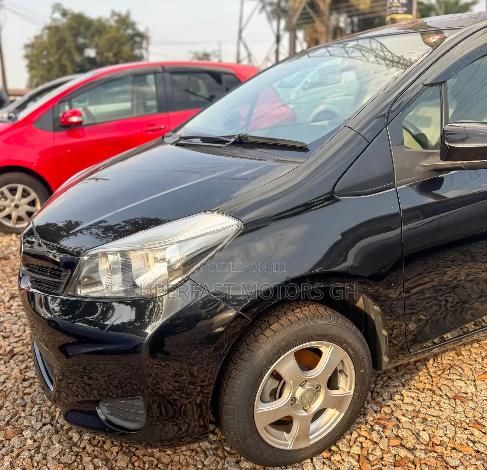 Toyota Vitz 2012 Black
