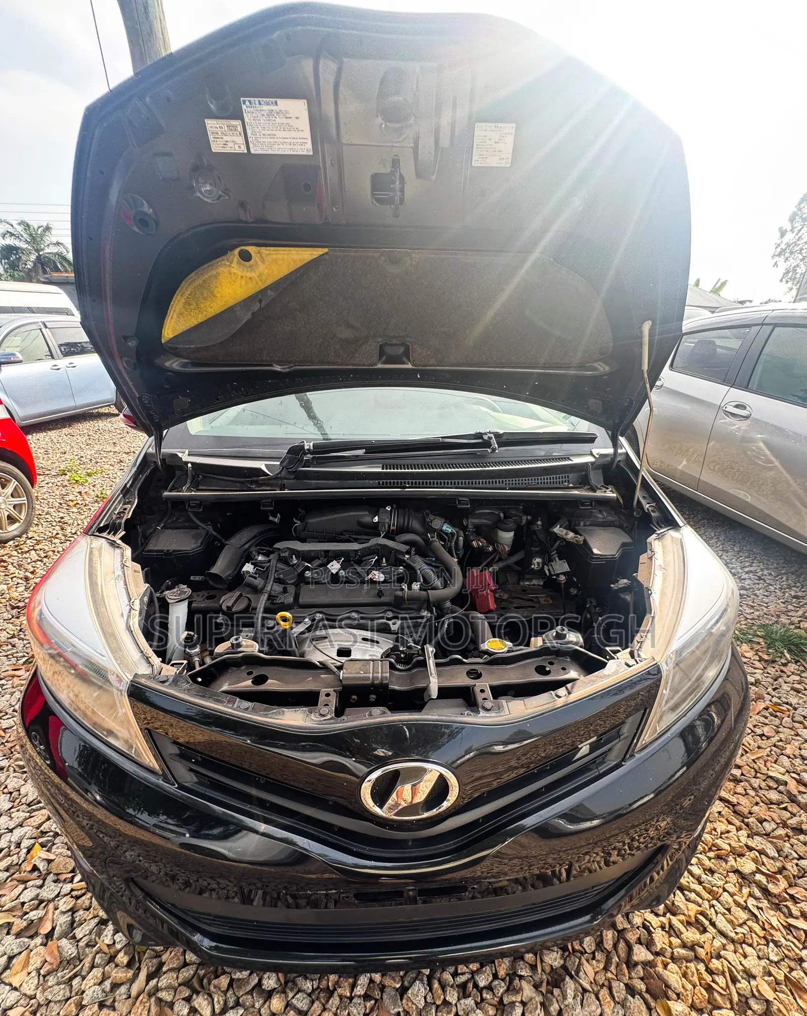 Toyota Vitz 2012 Black