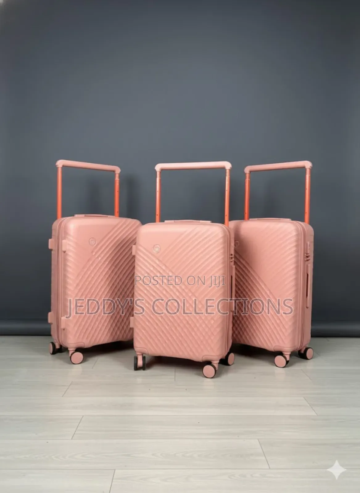 Long Handle Trolley Luggage 3set With a Security Locks Unisex