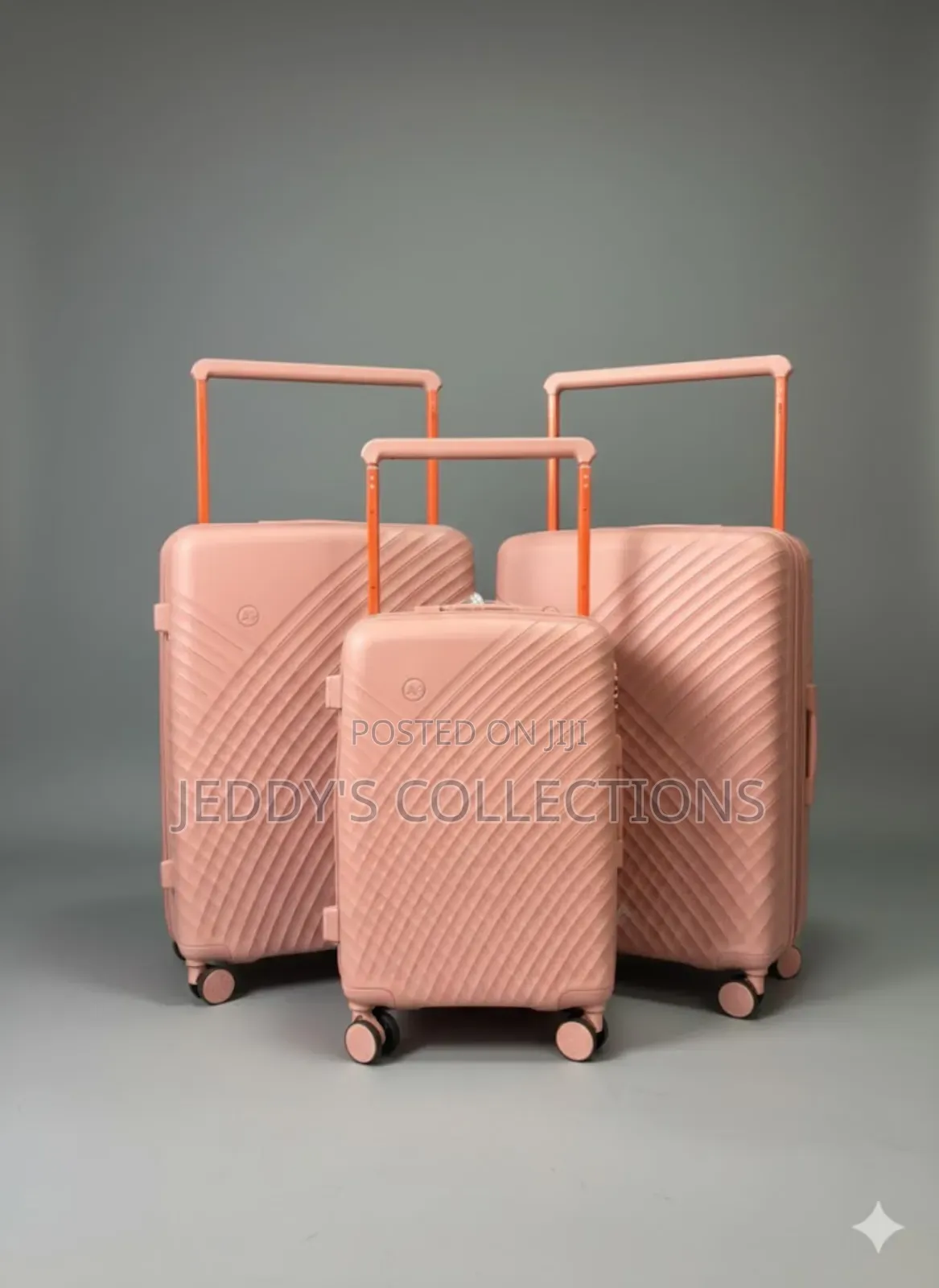 Long Handle Trolley Luggage 3set With a Security Locks Unisex
