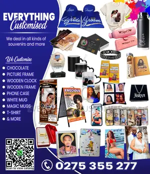 Everything Customised We Deal in All Kinds of Souvenirs and More