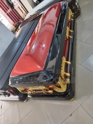 Red and Black With God Bar Handles
