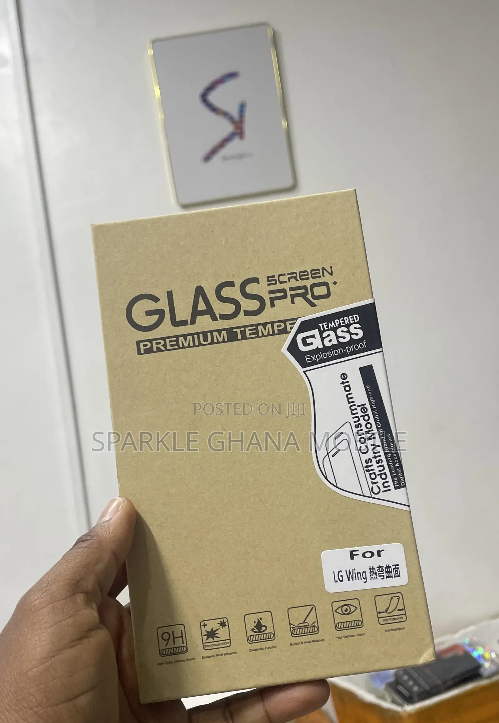 Lg Wing Glass Screen Protector With Protective Layer