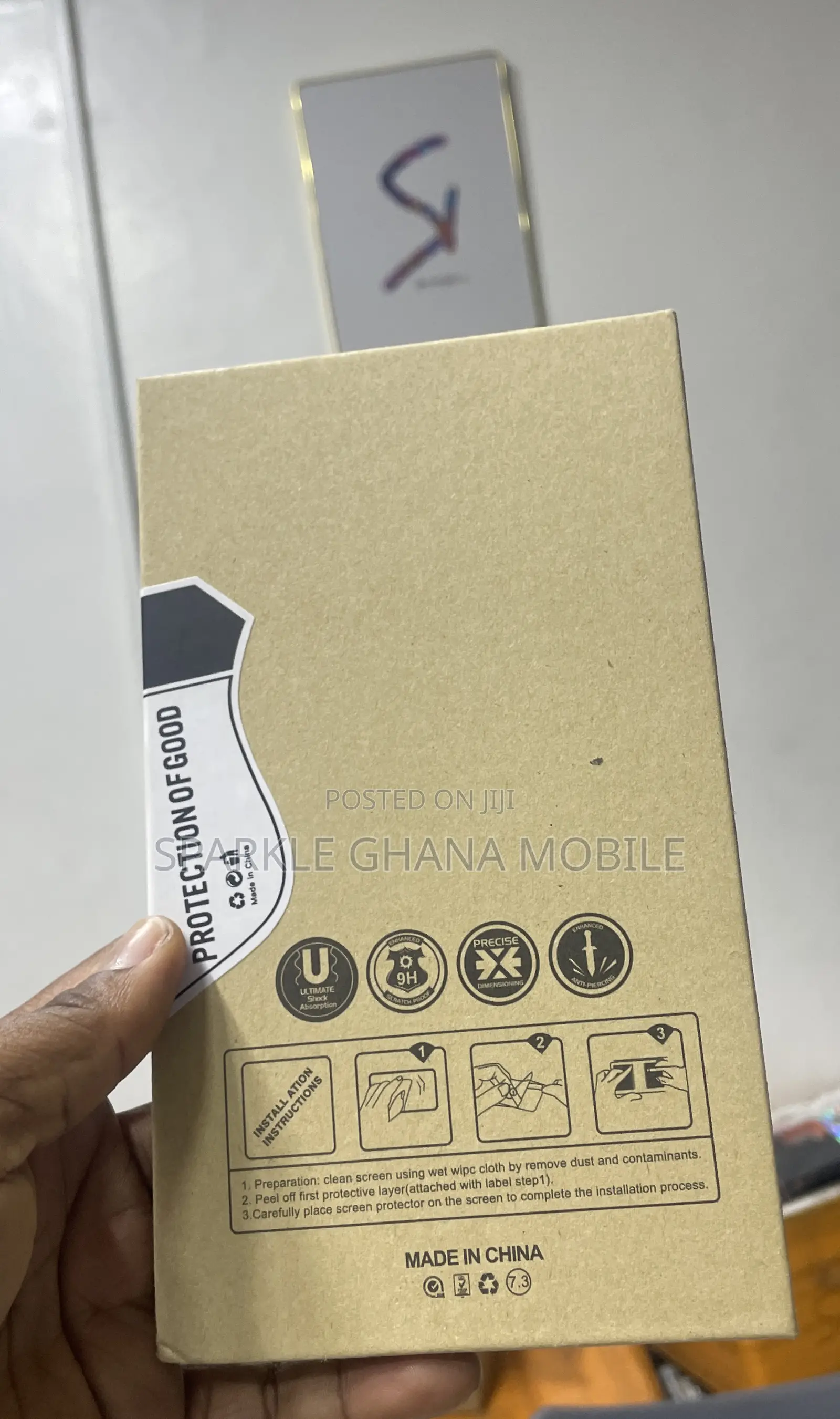 Lg Wing Glass Screen Protector With Protective Layer