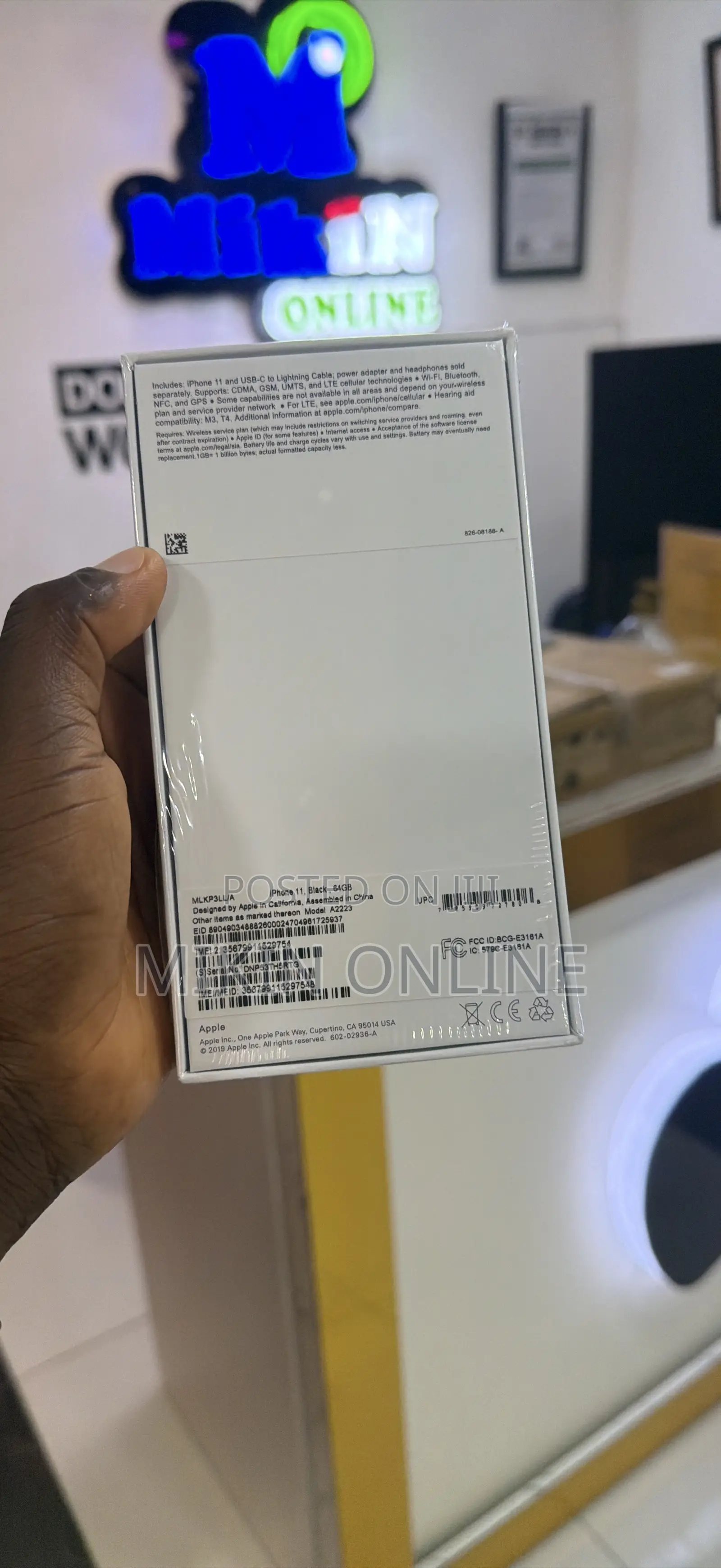 Apple iPhone 11 64 GB Black