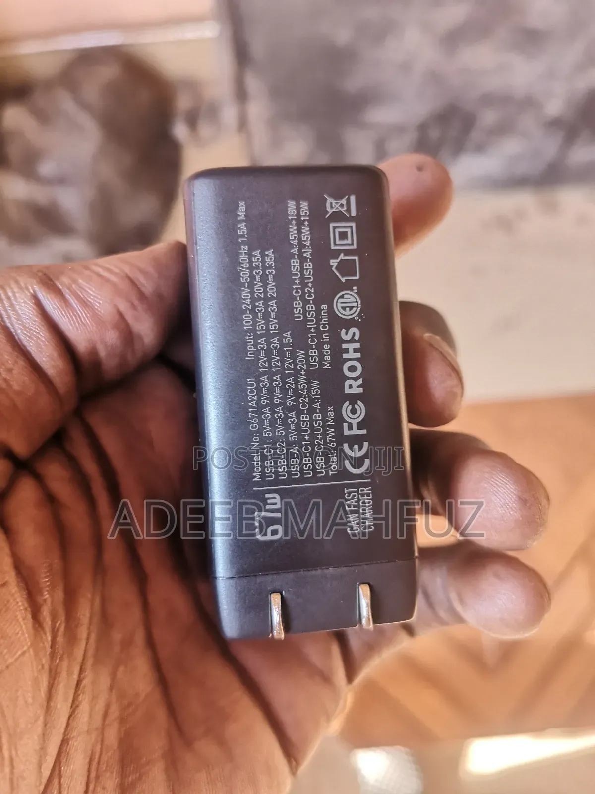Essager 67w Laptop N Phone Fast Charging Heads