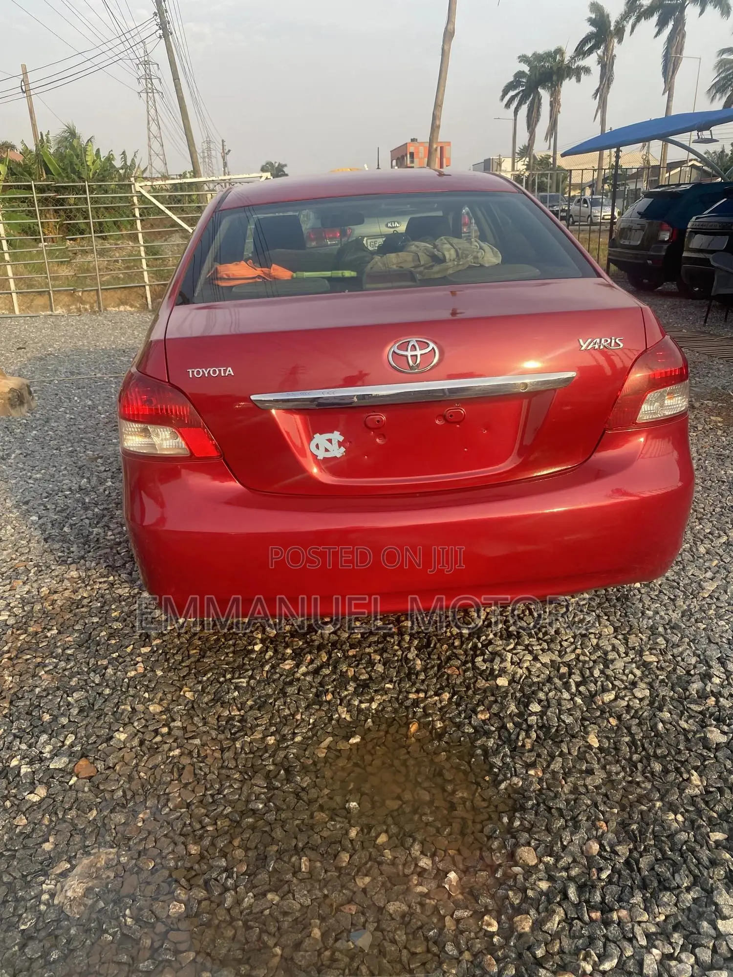 Toyota Yaris 2011 Red