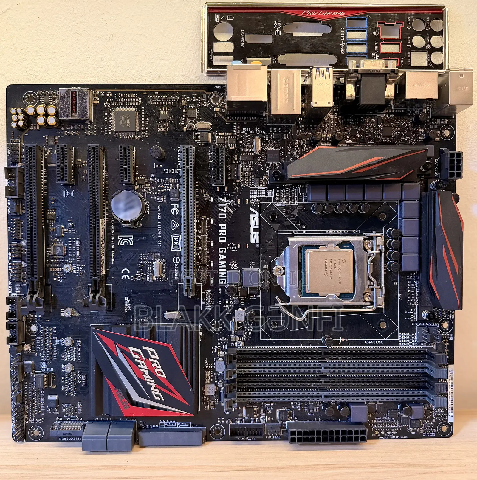 I7-6700 6th Gen Processor + Asus Z170 Motherboard