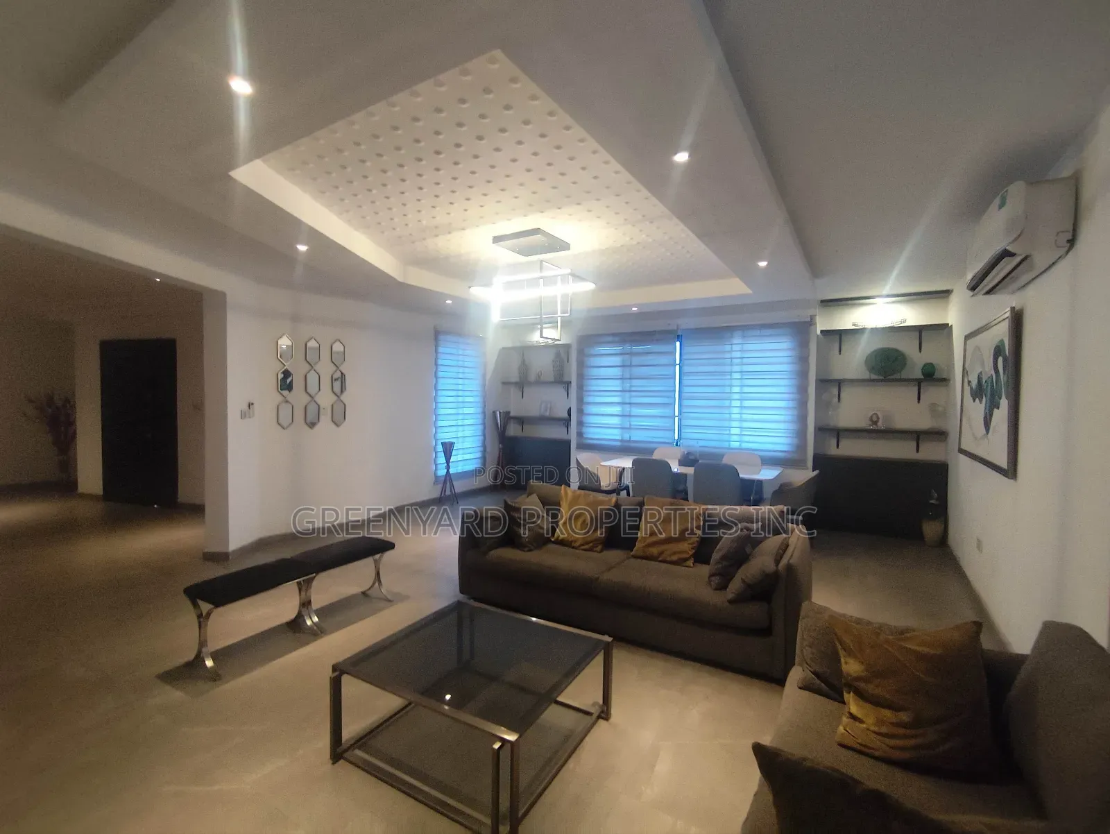 Furnished 3bdrm Townhouse / Terrace in Adjiringano, East Legon for rent