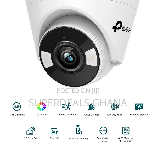 Tp-link Vigi C440 4mp Full-color Turret Network Camera