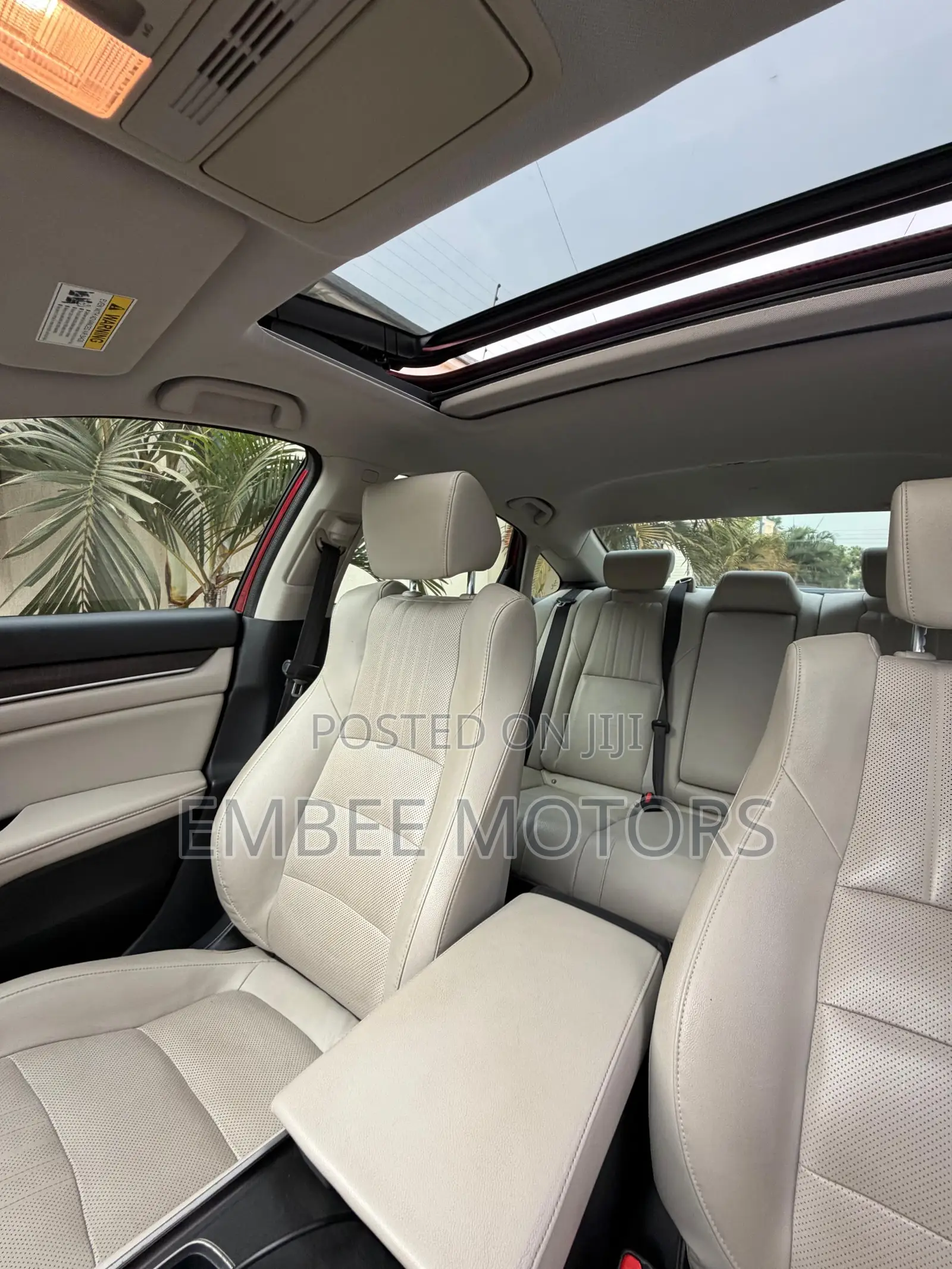 Honda Accord EX-L 2018 Red