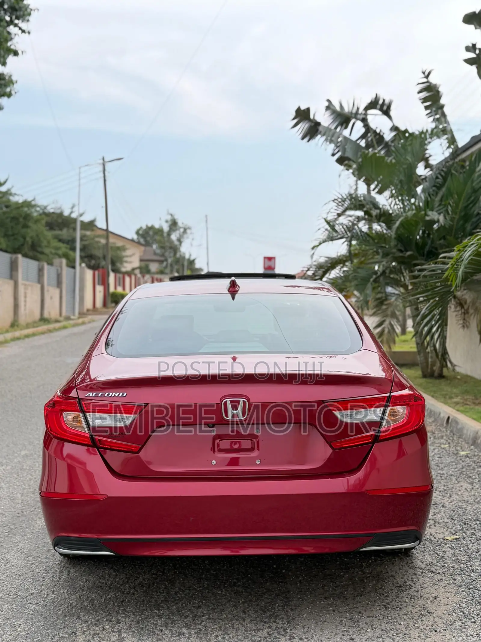 Honda Accord EX-L 2018 Red