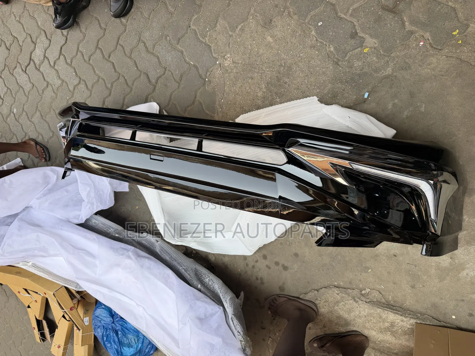 Land Cruiser Prado Front Bumper Spoiler 2018 2019 2020 2021 2022
