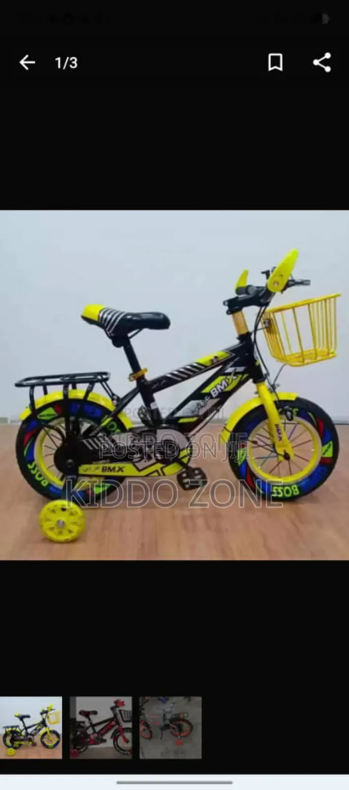 Children's Rideon Bicycles for Kids Jf-M616