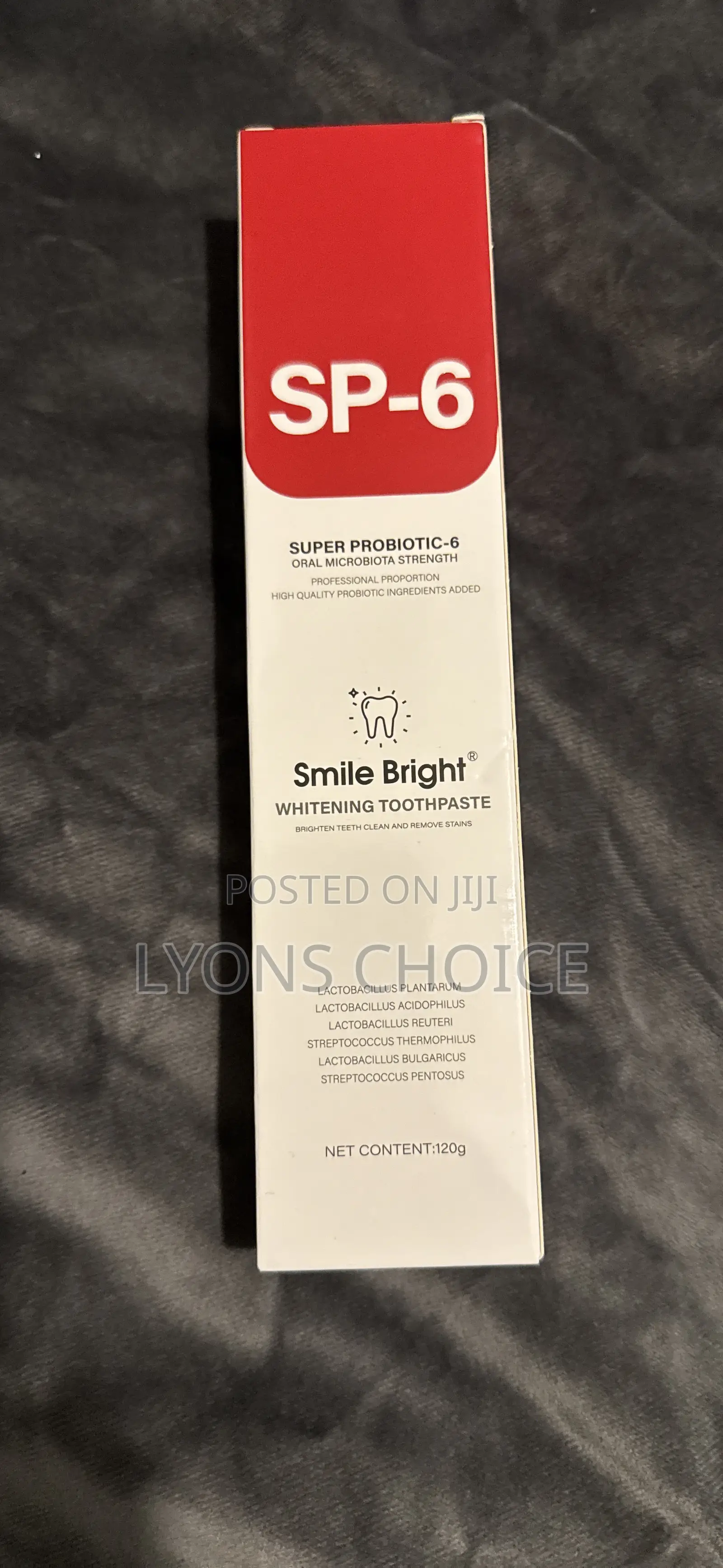 Sp-6 Probiotic Whitening Toothpaste Authentic
