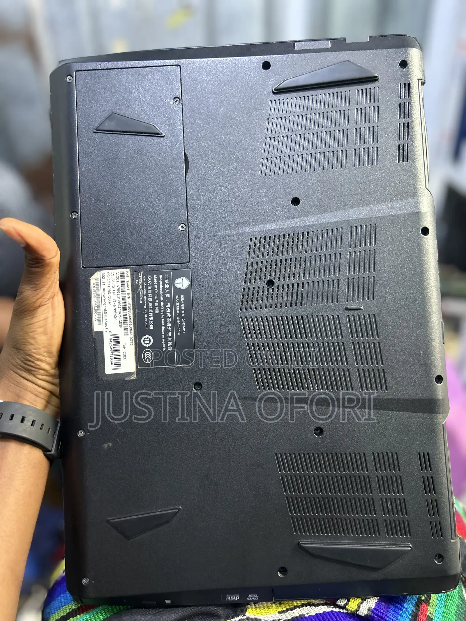 Laptop 16GB Intel Core I7 SSHD+SSD 1.5T