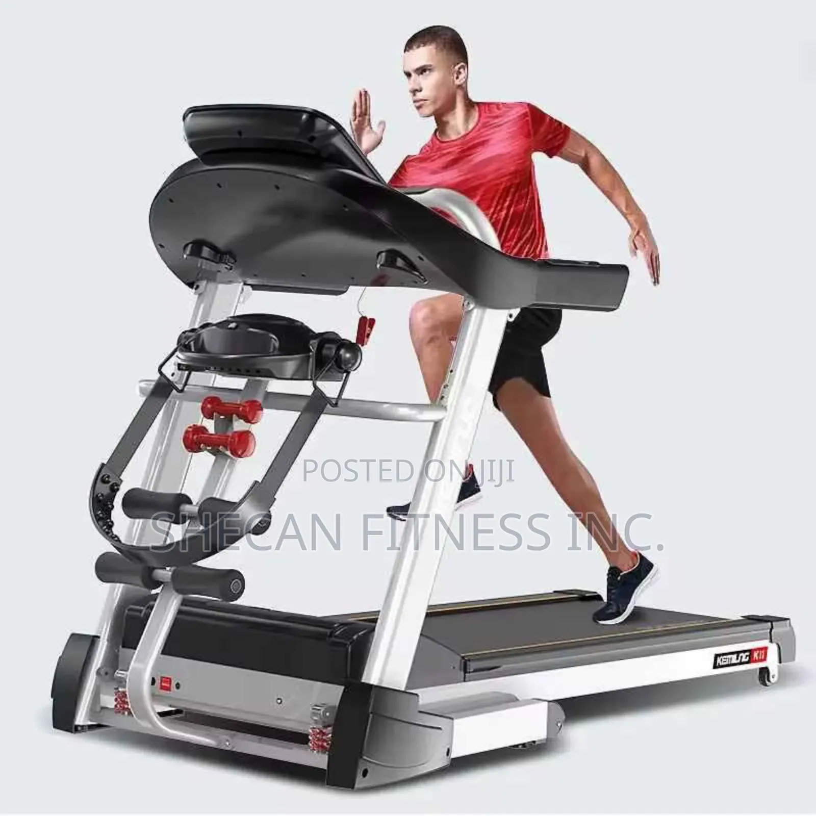 Commercial Multifunctional Treadmill 3hp, Belt, Massager, Mp3 Usb