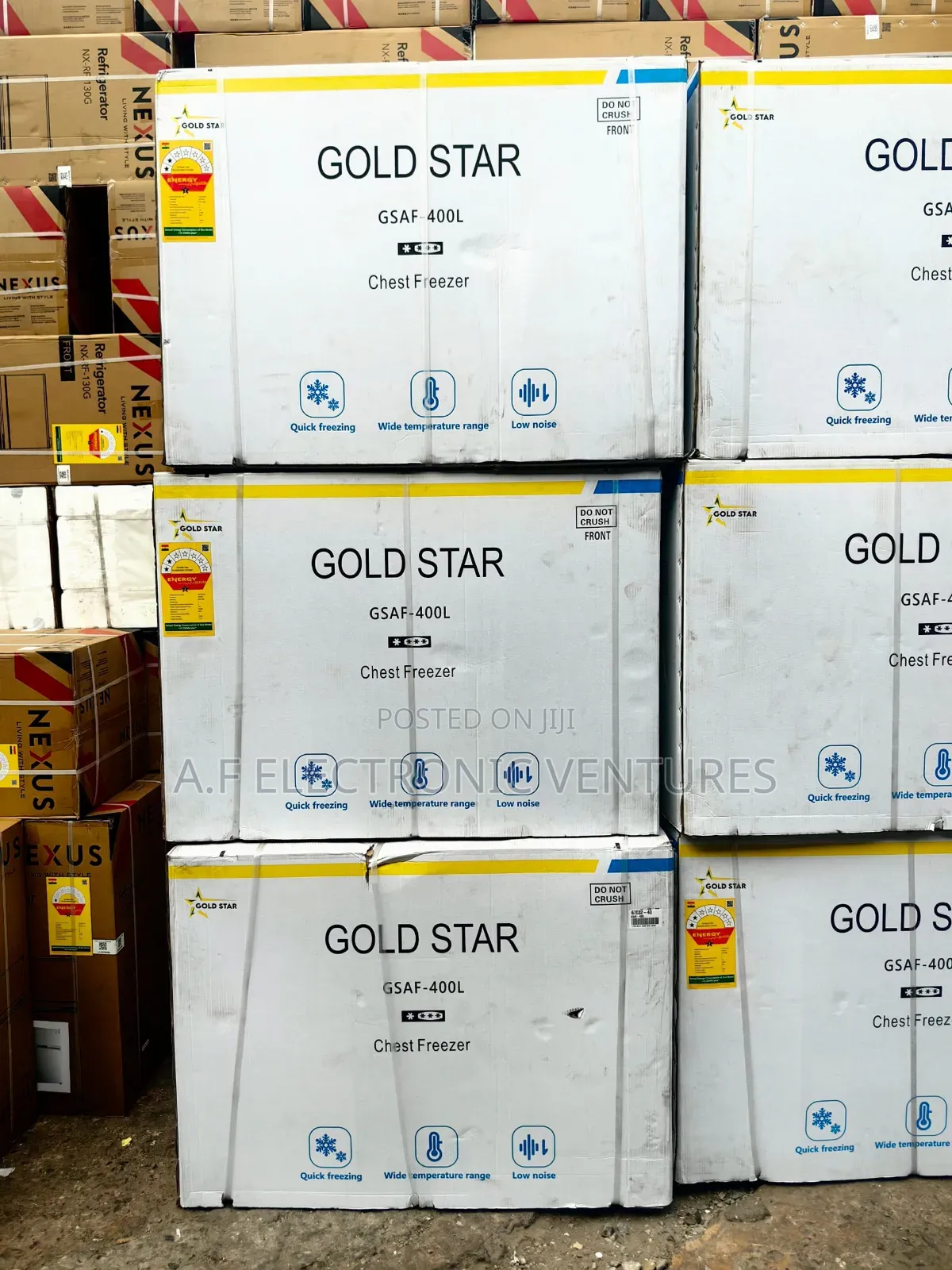Gold Star 344-Litres Chest Freezer