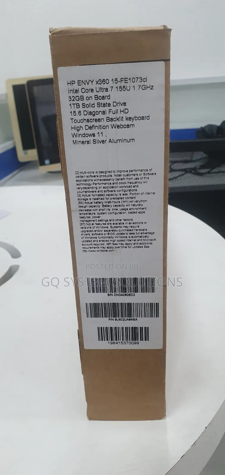 New Laptop HP Envy x360 32GB Intel Core Ultra 7 SSD 1T in Kokomlemle ...