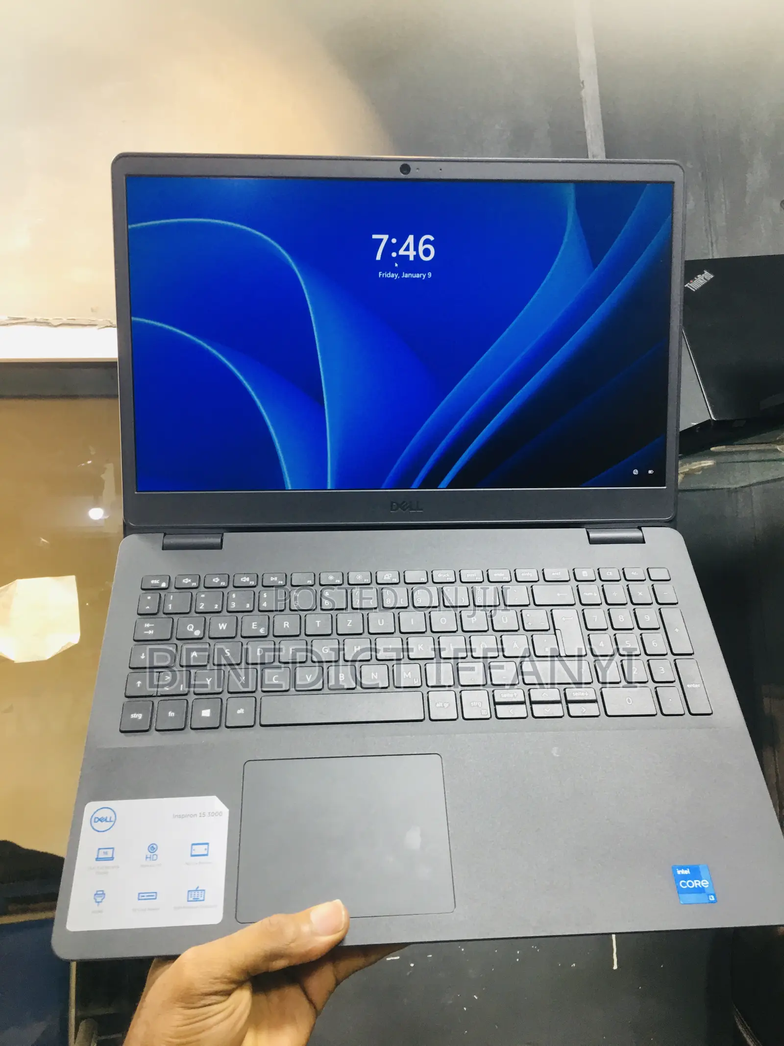 Laptop Dell Inspiron 15 3000 8GB Intel Core I3 SSD 256GB