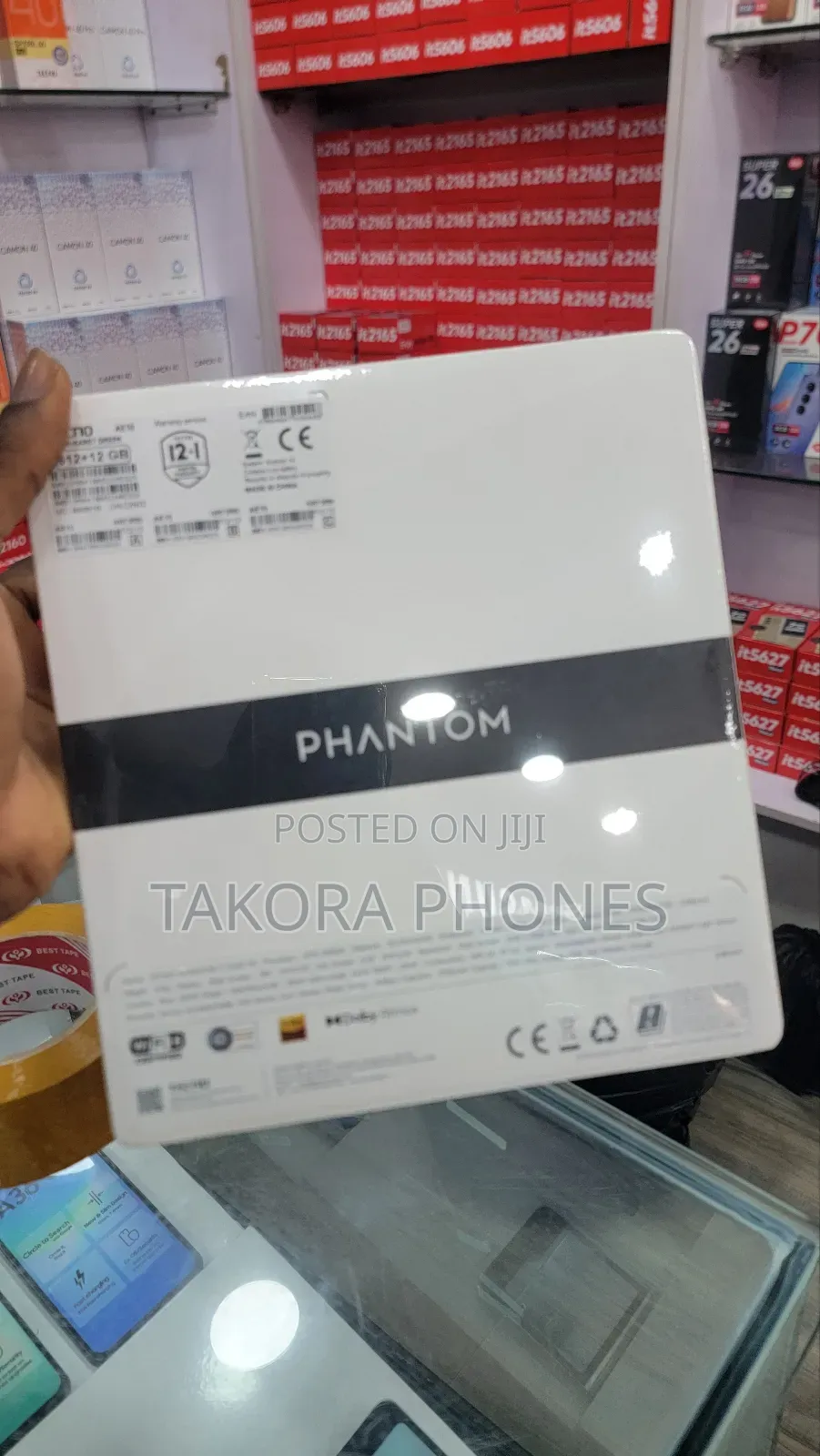 New Tecno Phantom V Fold 2 512 GB Black