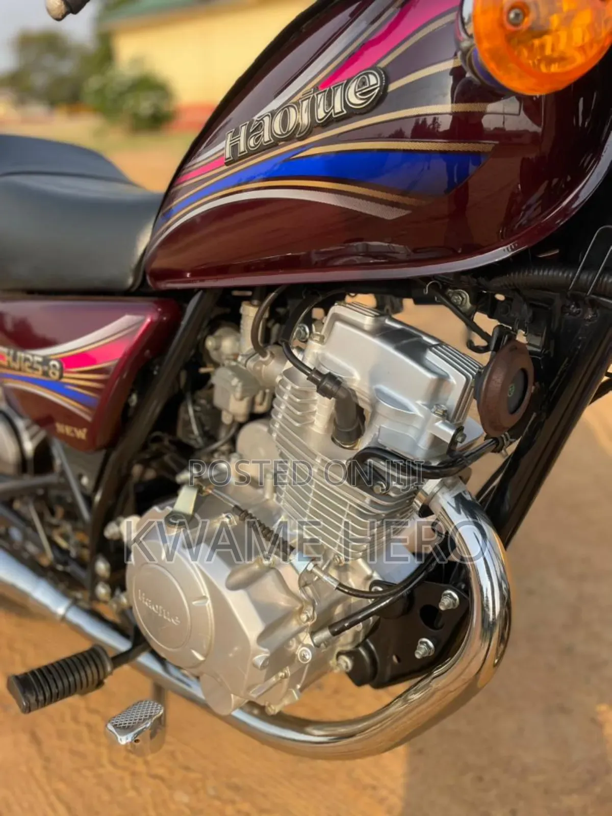 Haojue HJ125-8K 2025 Brown