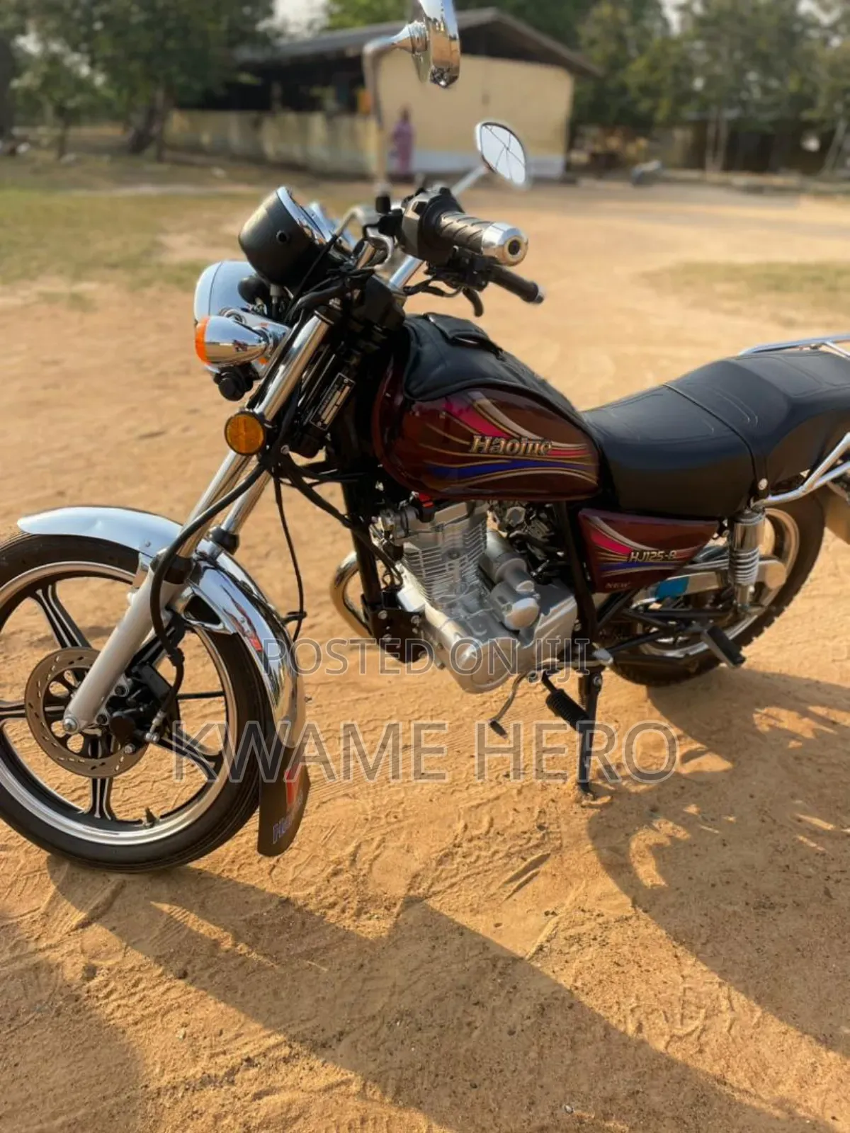 Haojue HJ125-8K 2025 Brown