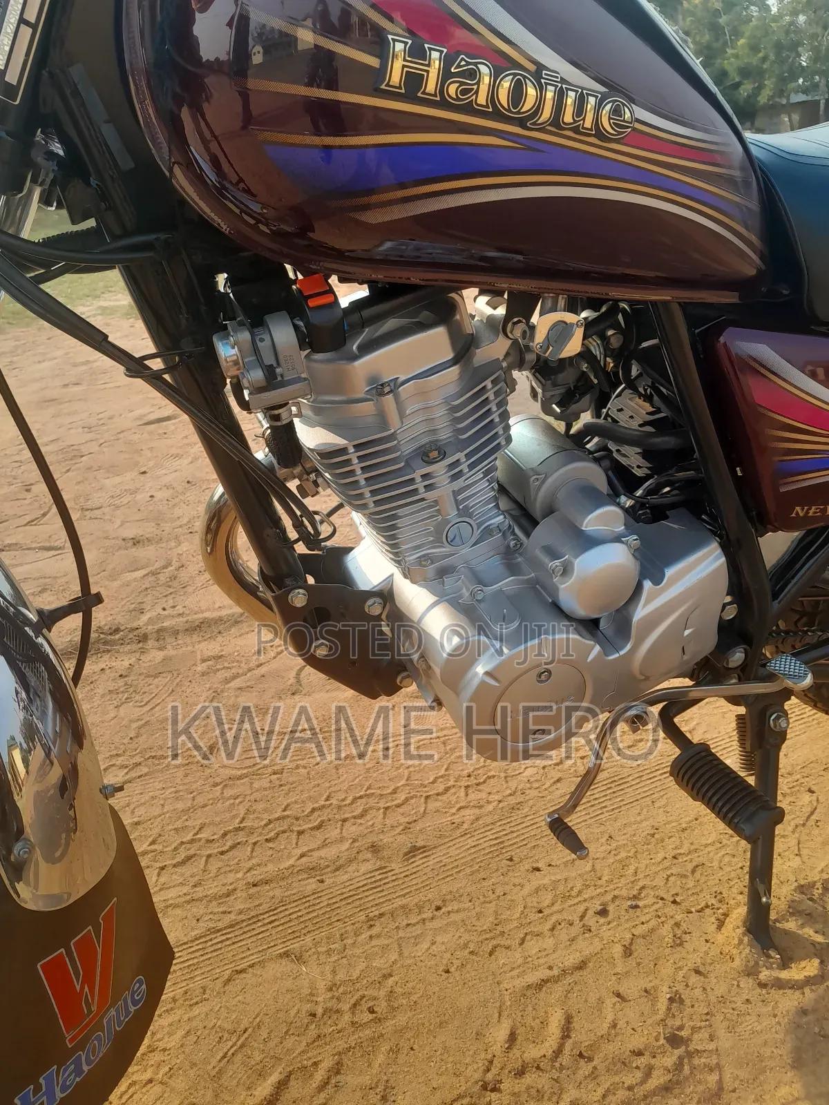 Haojue HJ125-8K 2025 Brown