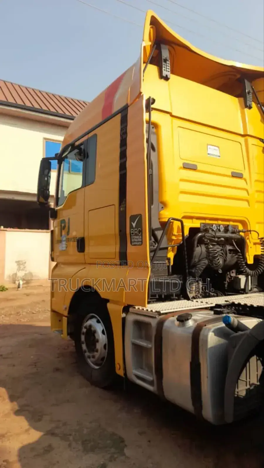 Man TGX 2015 Model Helper Axle