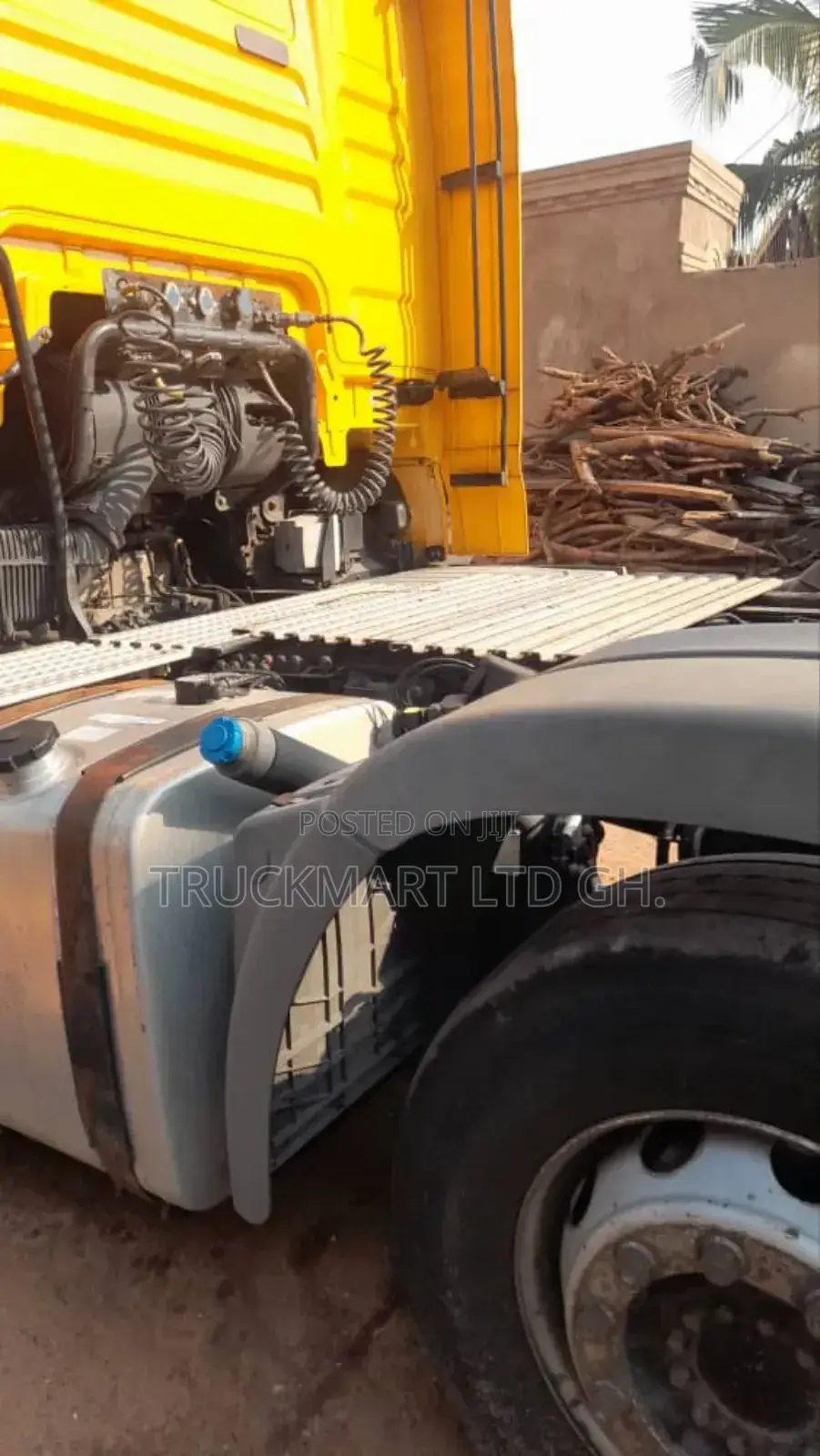 Man TGX 2015 Model Helper Axle