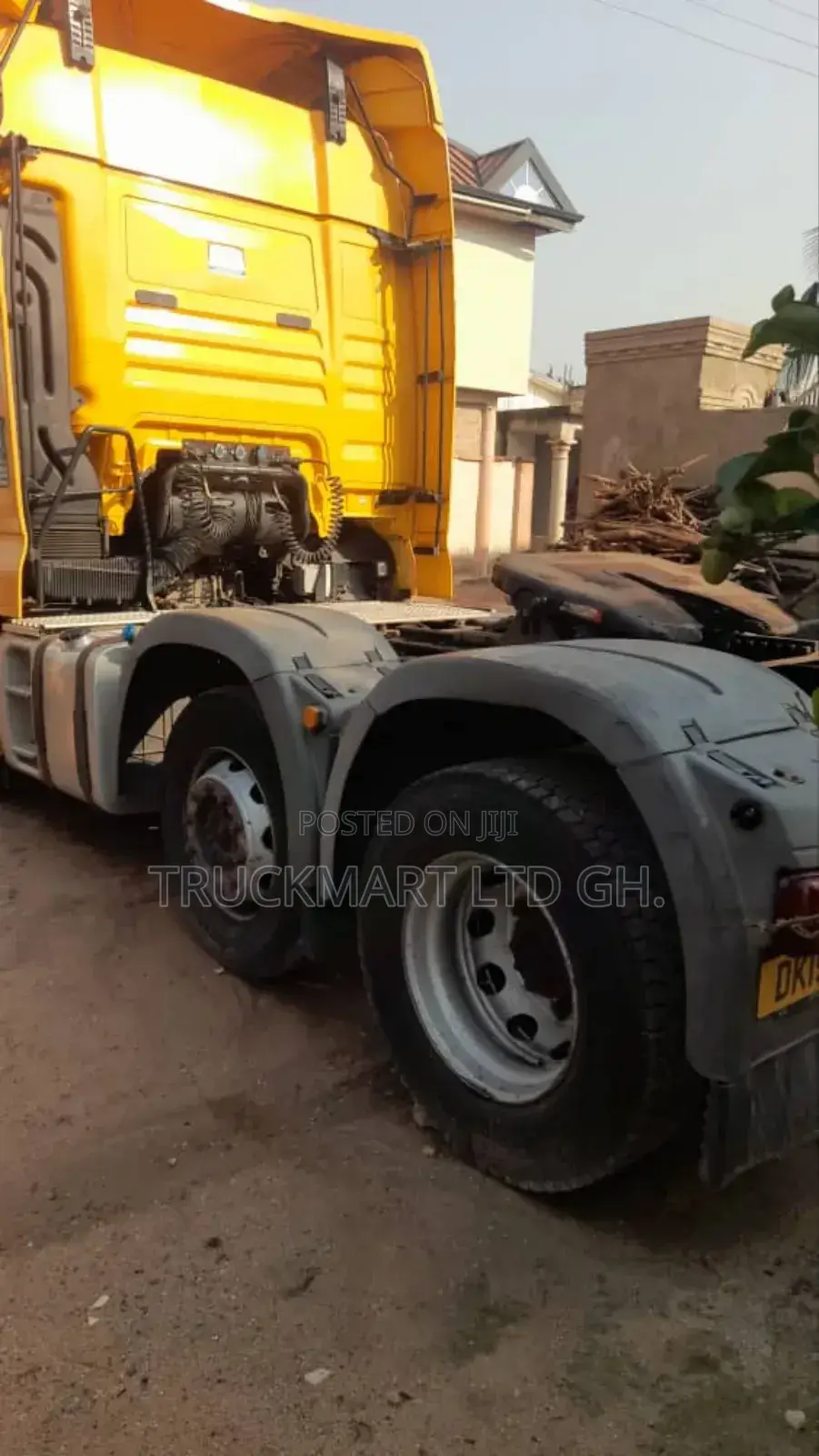 Man TGX 2015 Model Helper Axle