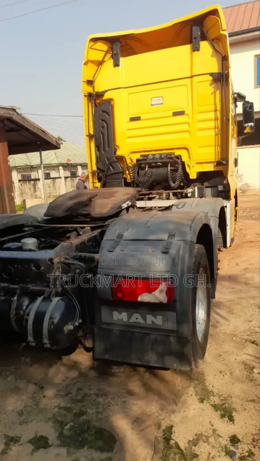 Man TGX 2015 Model Helper Axle