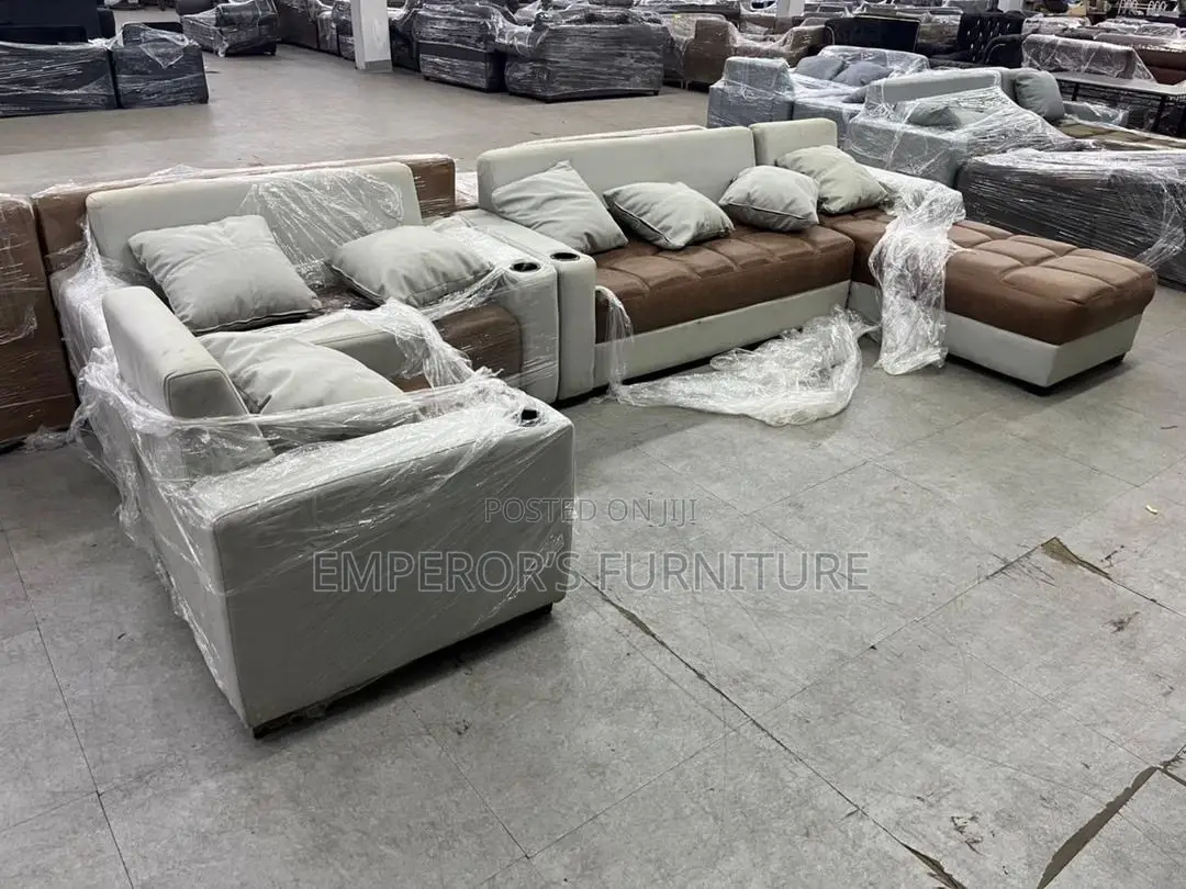 Quality L-Shaped Sofa Set