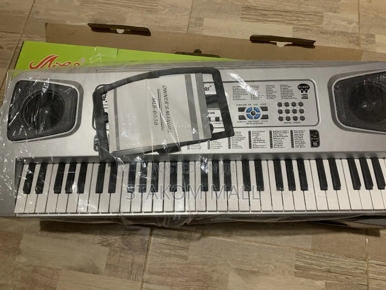 61-Key Electronic Keyboard: Beginner Friendly