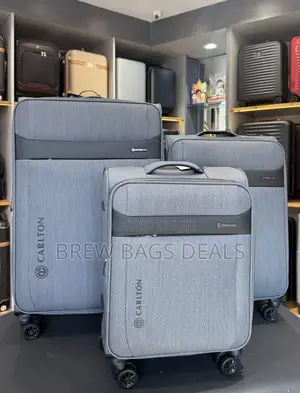 Quality Carlton London 3set Fabric Traveling Bag.