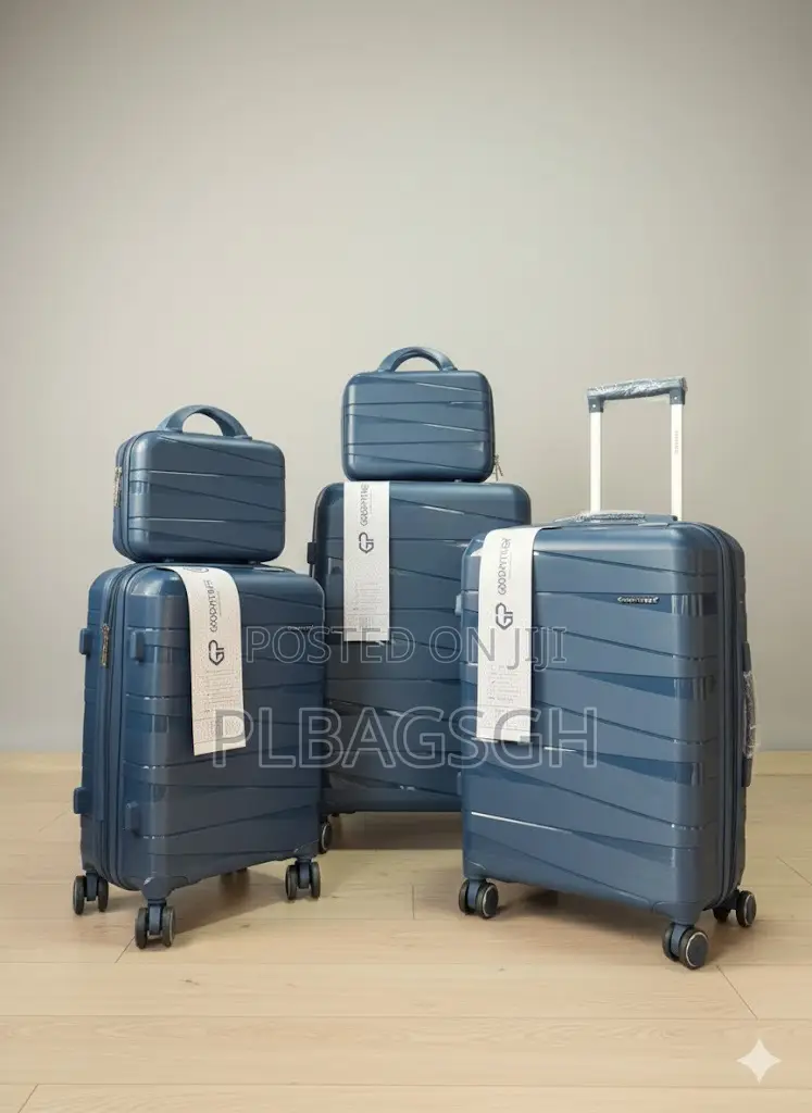 Unbreakable Five Set Pieces Luggage Anti Theft Zip Double Zipper