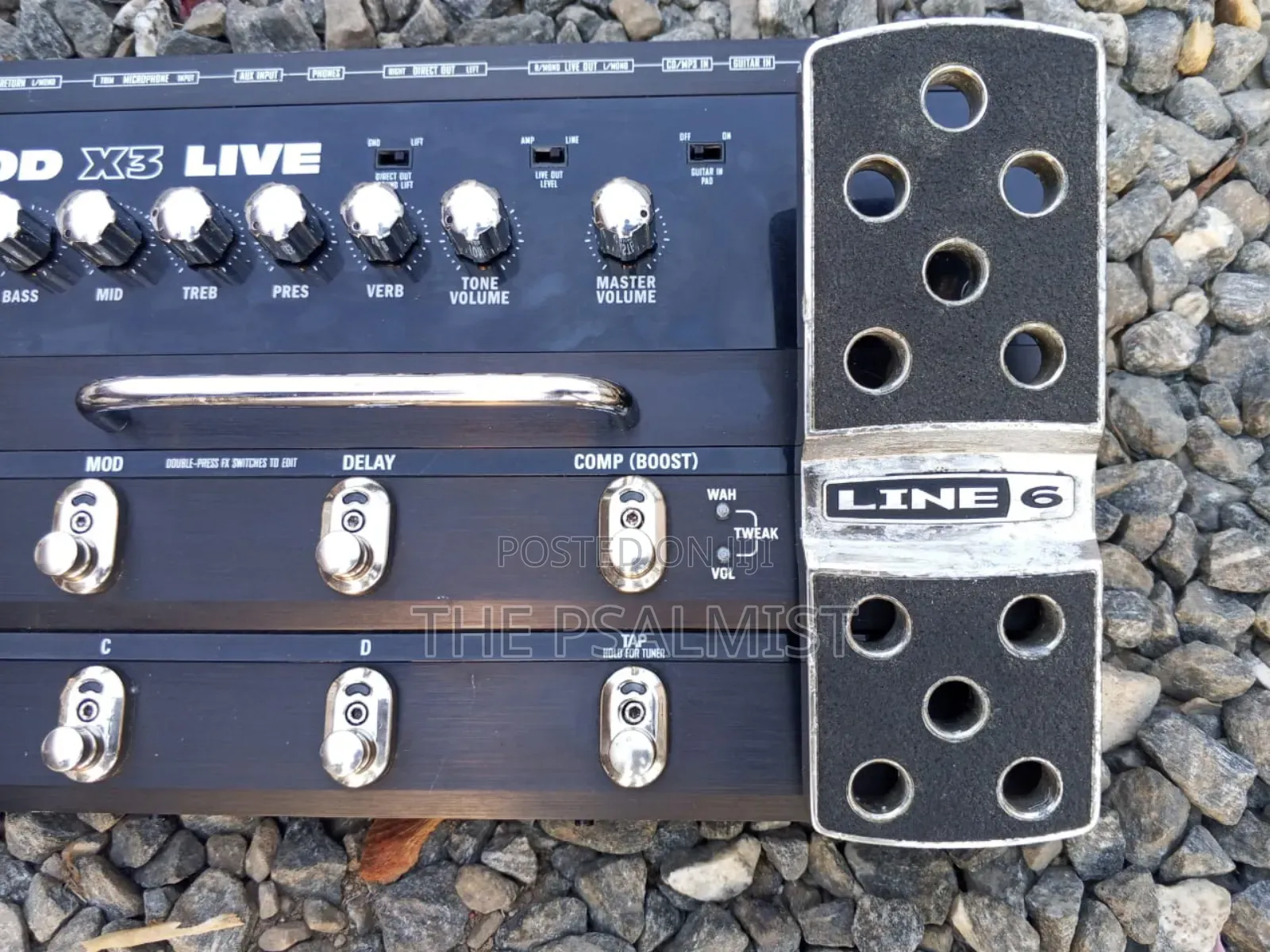 Line 6 Pod 3x Live Guitar Effect