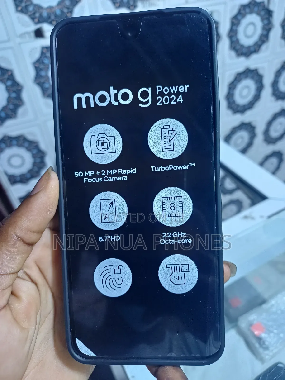New Motorola Moto G (2024) 128 GB Black