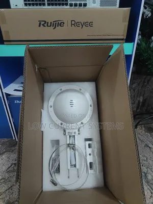 Ruijie Outdoor Access Point Wifi 6 Rap6262 G 300m Omni Directional