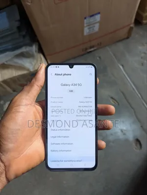 Samsung Galaxy A34 5G 128 GB Black