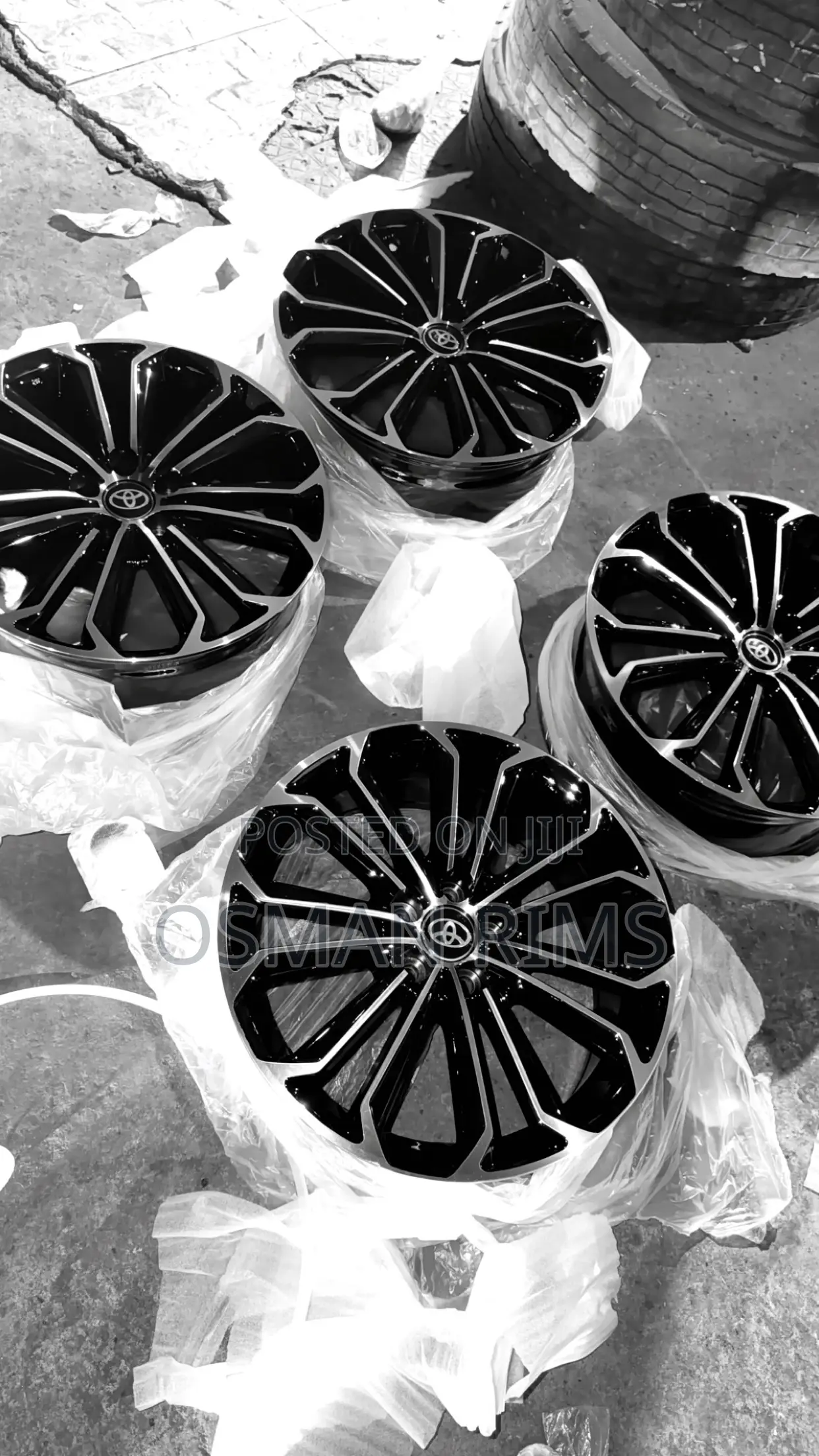 Four Set Corolla Rims Brand New