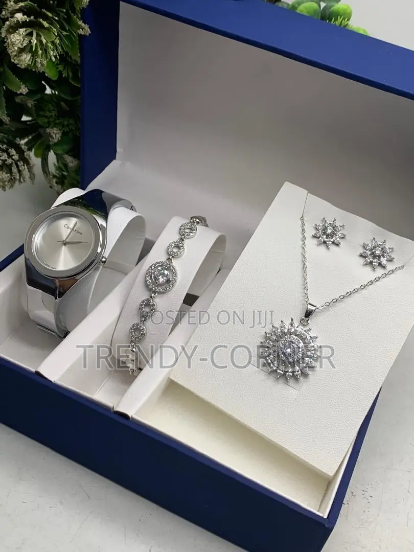 Calvin Klein Ladies Watch and Jewelry Set