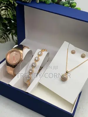 Calvin Klein Ladies Watch and Jewelry Set