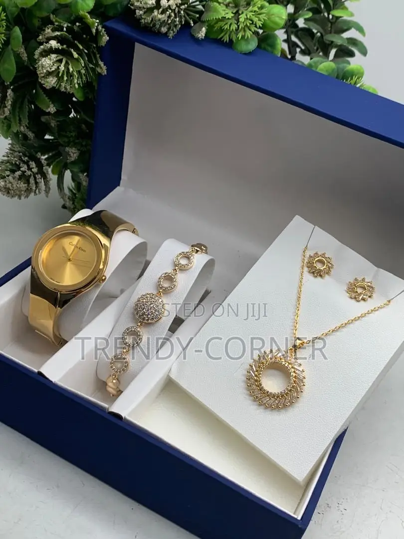 Calvin Klein Ladies Watch and Jewelry Set