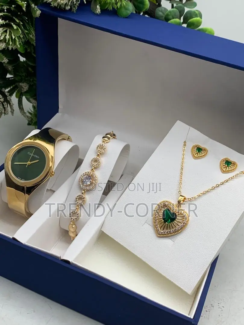 Calvin Klein Ladies Watch and Jewelry Set